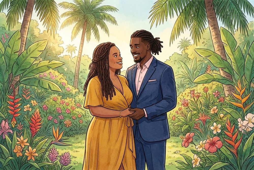 Annick et Olivier, illustration de couverture